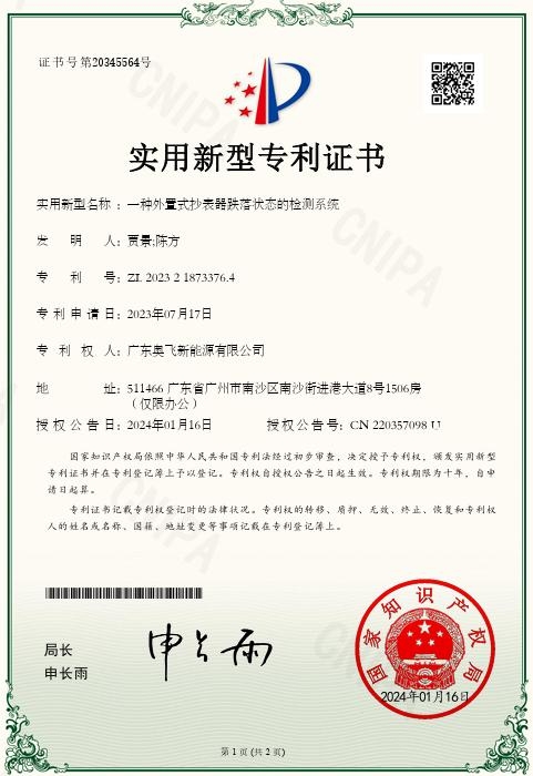知识产权证书